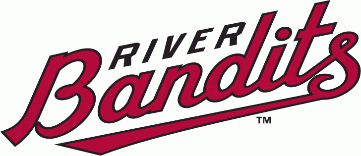 Quad Cities River Bandits 2008-pres wordmark logo iron on heat transfer